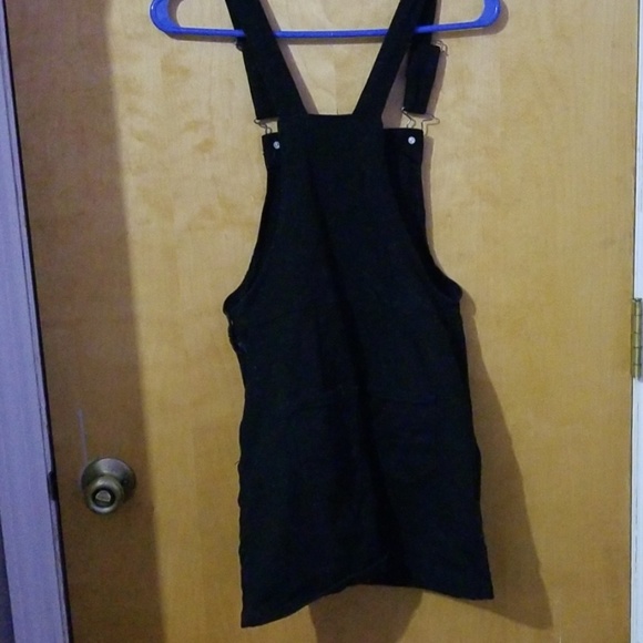 Black Overall Dress - Picture 4 of 4